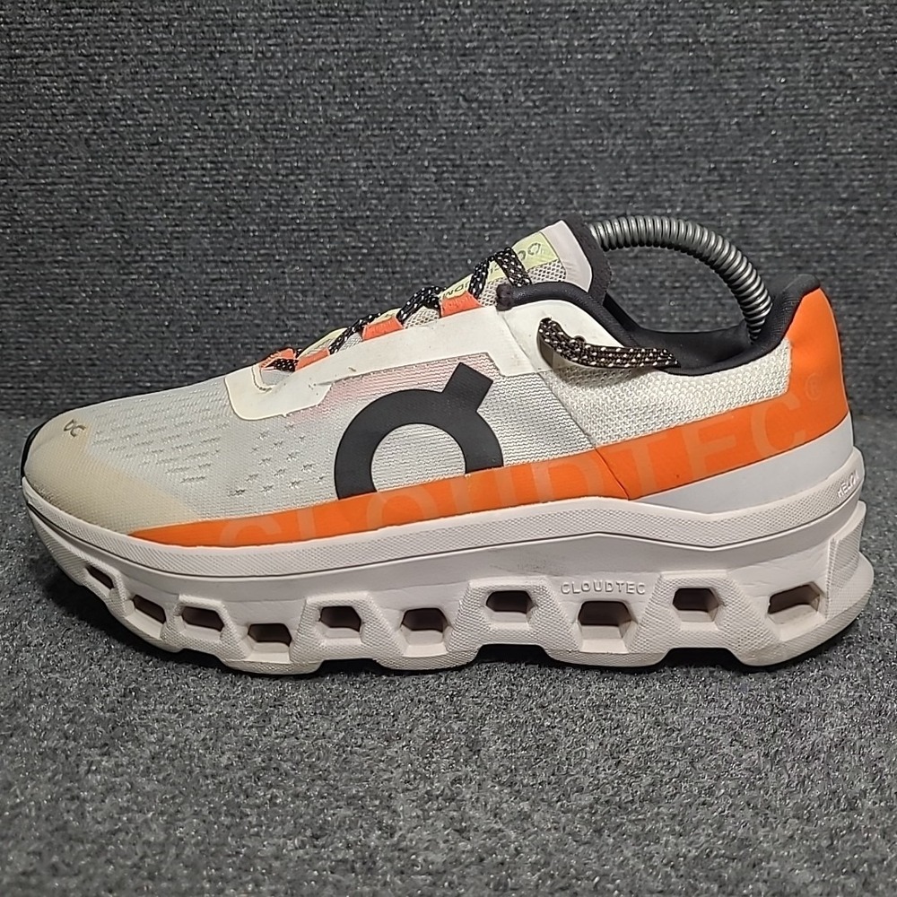 On Cloud Cloudmonster CloudTec OC White/Orange Me… - image 8